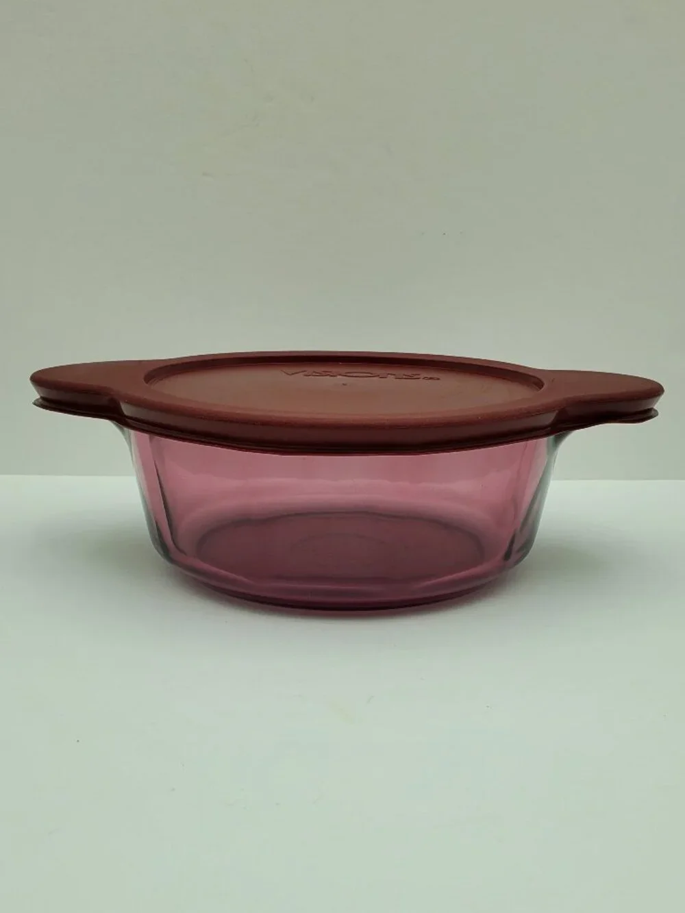 Corningware Visions Cranberry 1 Quart Versa Pot Corning Round Amethyst Casserole